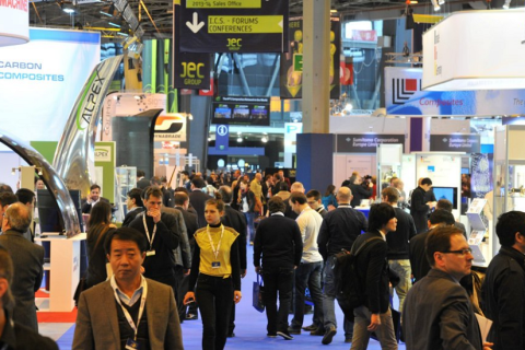 法国巴黎复合材料展览会展会现场图片