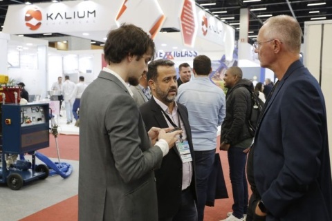 巴西圣保罗复合材料及聚氨酯展览会展会现场图片