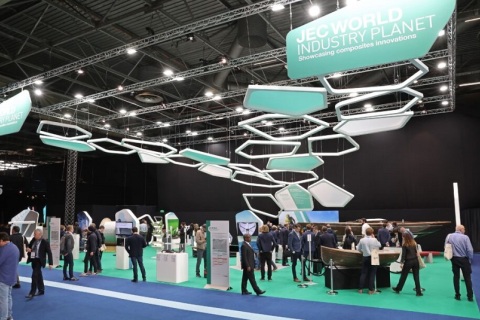 法国巴黎复合材料展览会展会现场图片