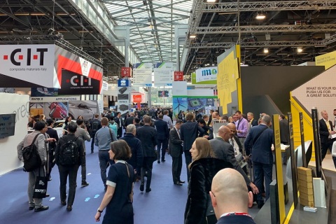 法国巴黎复合材料展览会展会现场图片