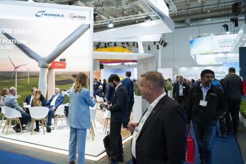 欧洲德国汉堡风能展览会展会现场图片