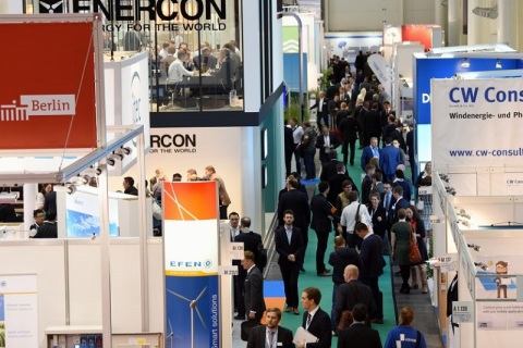 欧洲德国汉堡风能展览会展会现场图片