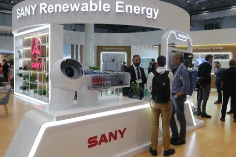 欧洲德国汉堡风能展览会展会现场图片