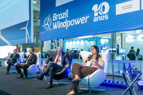 巴西圣保罗风能展览会展会现场图片