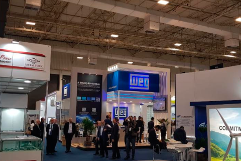 巴西圣保罗风能展览会展会现场图片