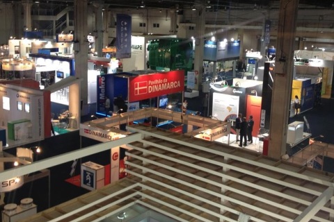 巴西圣保罗风能展览会展会现场图片