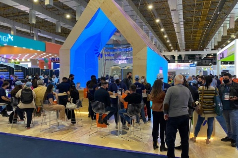 巴西圣保罗风能展览会展会现场图片