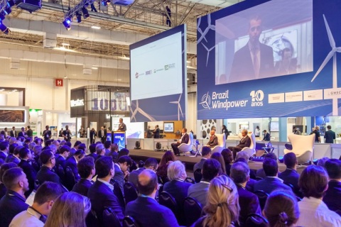 巴西圣保罗风能展览会展会现场图片