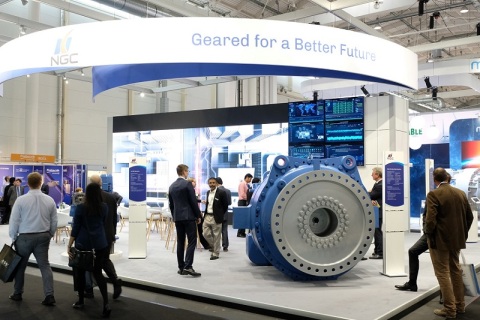 欧洲德国汉堡风能展览会展会现场图片