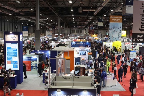 西班牙复合材料展览会展会现场图片