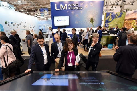 欧洲德国汉堡风能展览会展会现场图片