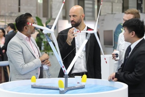 欧洲德国汉堡风能展览会展会现场图片