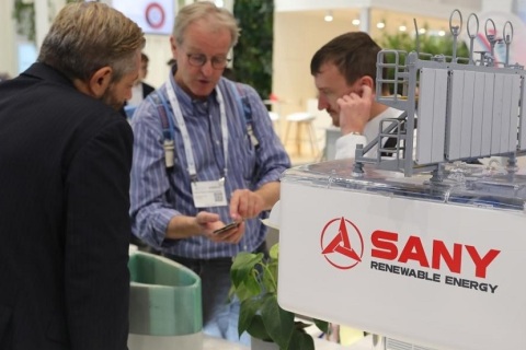 欧洲德国汉堡风能展览会展会现场图片