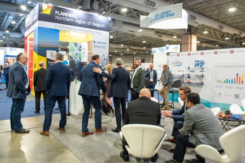 欧洲德国汉堡风能展览会展会现场图片