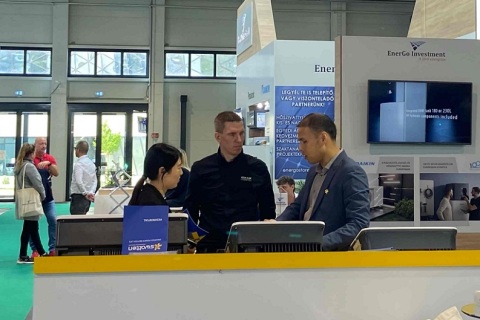 匈牙利布达佩斯新能源暨储能展览会展会现场图片