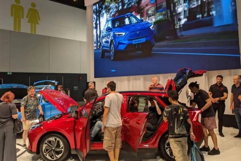 澳洲澳大利亚电动车及储能展览会展会现场图片