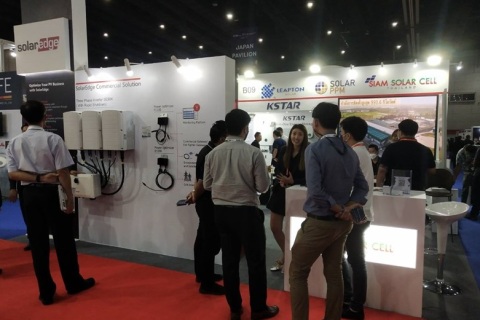 泰国曼谷新能源展览会展会现场图片