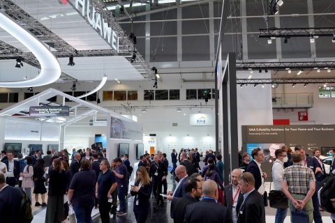 德国慕尼黑智慧能源展览会展会现场图片