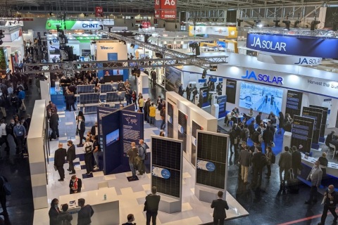 德国慕尼黑智慧能源展览会展会现场图片