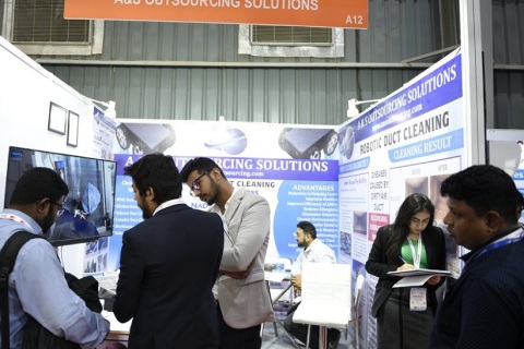 印度孟买废弃物处理及回收技术环保展览会展会现场图片