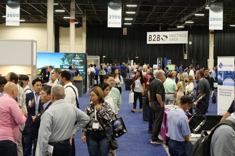 美国胶粘剂及密封展览会展会现场图片