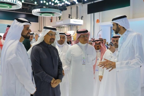 中东阿布扎比固废回收处理展览会展会现场图片