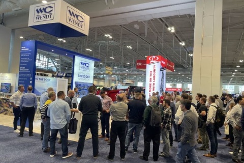 美国废料回收工业展览会展会现场图片