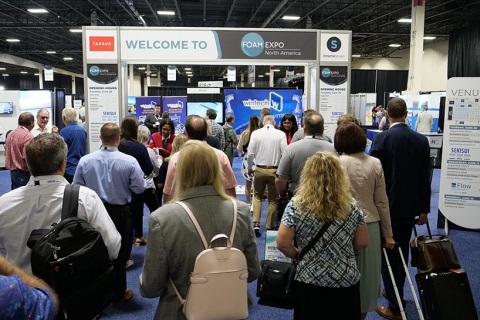 美国胶粘剂及密封展览会展会现场图片