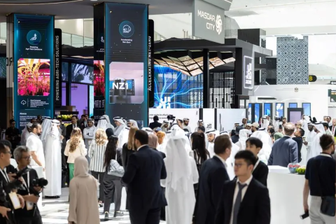 中东阿布扎比固废回收处理展览会展会现场图片