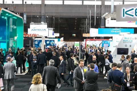 法国欧洲公共交通展览会展会现场图片