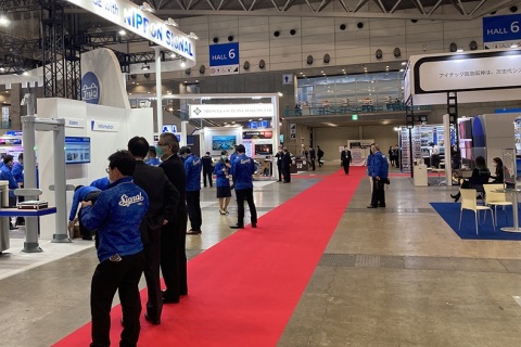 日本铁路轨道交通展览会展会现场图片