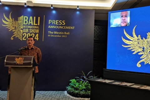 印尼巴厘岛国际航空展展会现场图片