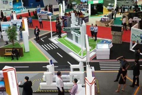 新加坡航空展览会展会现场图片