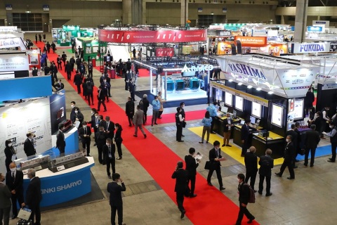 日本铁路轨道交通展览会展会现场图片