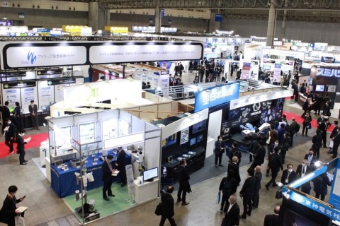 日本铁路轨道交通展览会展会现场图片