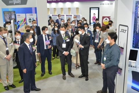 韩国釜山轨道及交通运输展览会展会现场图片