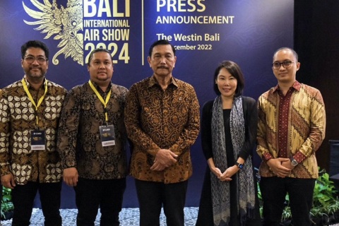 印尼巴厘岛国际航空展展会现场图片