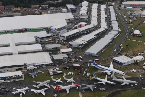 英国范堡罗航空航天展览会展会现场图片