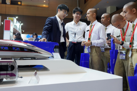 印尼国际铁路展览会展会现场图片