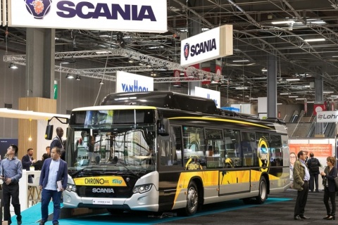 法国欧洲公共交通展览会展会现场图片