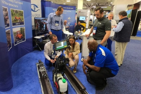 美国轨道交通铁路展览会展会现场图片