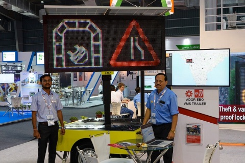 印度交通展览会展会现场图片