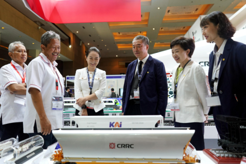 印尼国际铁路展览会展会现场图片