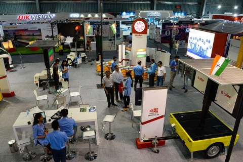 印度交通展览会展会现场图片