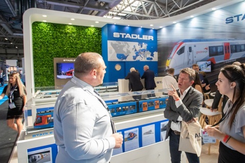 英国轨道交通展览会展会现场图片