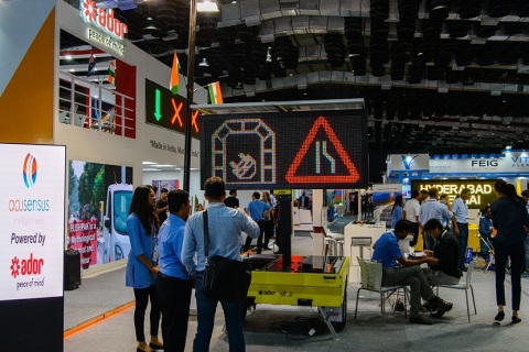 印度交通展览会展会现场图片