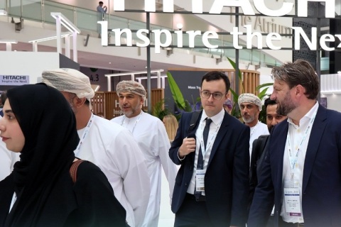 中东阿布扎比铁路交通、轨道交通展览会展会现场图片