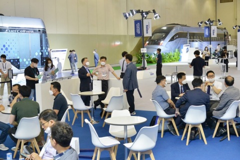 韩国釜山轨道及交通运输展览会展会现场图片