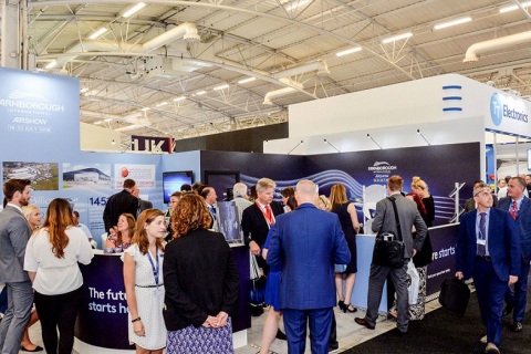 英国范堡罗航空航天展览会展会现场图片