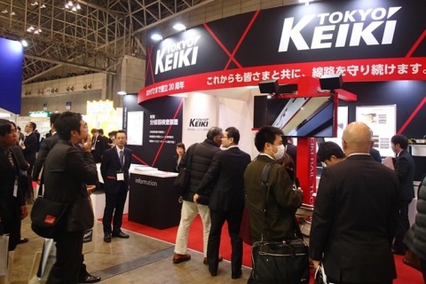 日本铁路轨道交通展览会展会现场图片